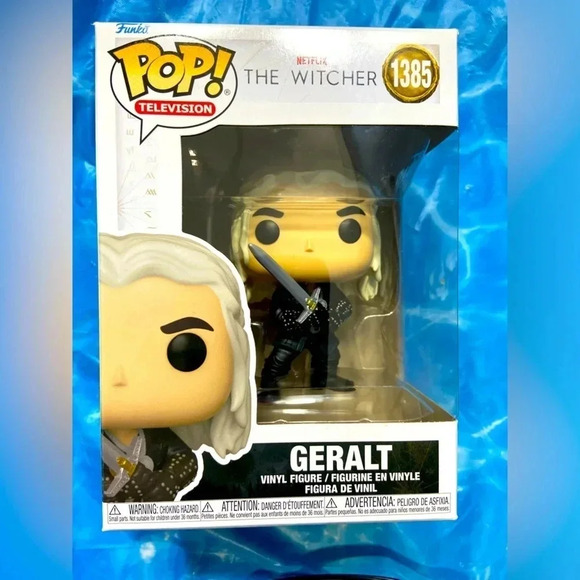 The Witcher - Geralt (The Last Henry Cavill Geralt Pop😢)- #1385 Funko Pop! BNIB - Picture 1 of 6